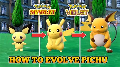 can pikachu mega evolve|how to evolve pichu fast.